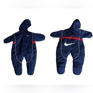 Vintage Nike insulated blue snowsuit Size 12 Months / 12M